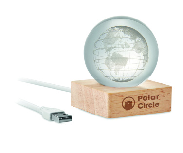 Logo trade firmakingitused foto: LED-klaasist kera Globe