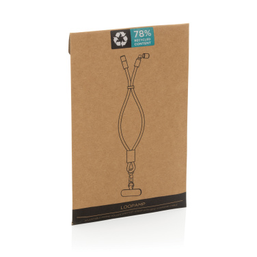 Logotrade reklaamkingituse foto: LoopAmp RCS RPET reguleeritav telefoni randmerihm 60W kaabel