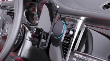 Logo trade reklaamkingid foto: PowerCruze RCS plastikust 15W magnetiga laadija autohoidik