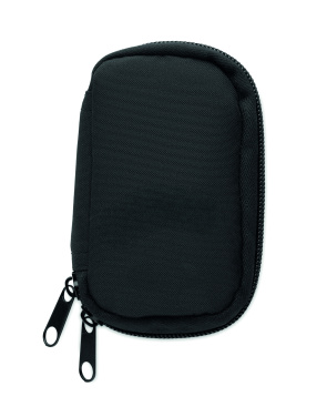 Logo trade reklaamkingituse pilt: 300D RPET-ist võtmekarp