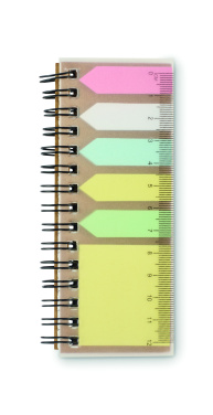 Logotrade ärikingituse foto: PP-paberist märkmik