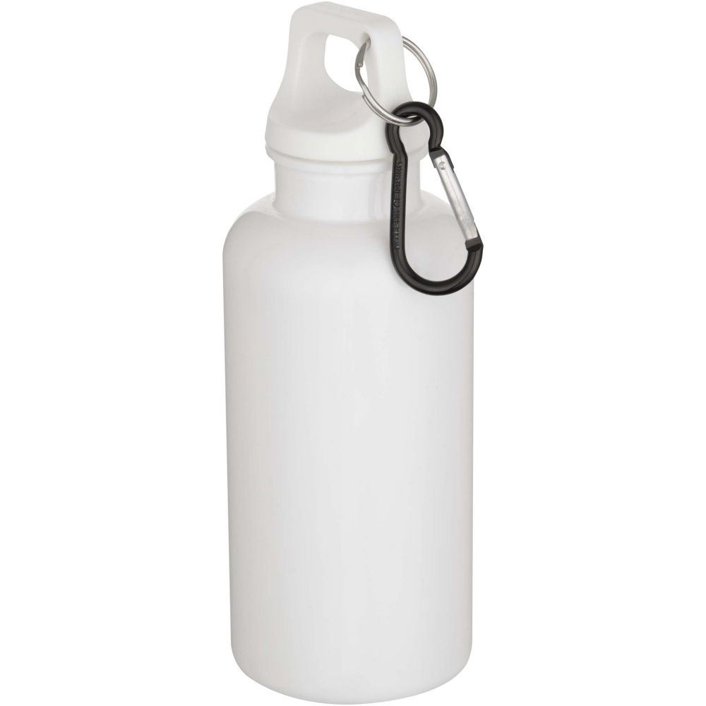 Logotrade firmakingitused pilt: Oregoni 400 ml RCS taaskasutatud plastist veepudel karabiiniga