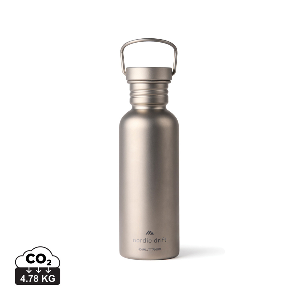 Logotrade ärikingituse foto: Nordic Drift Trail Ultra Light Titanium 600ml veepudel