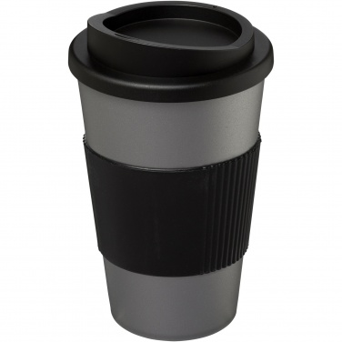 Logo trade liikelahja kuva: Americano® 350 ml eristetty muki oterenkaalla