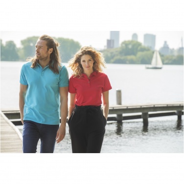 Logo trade liikelahja mainoslahja tuotekuva: Beryl short sleeve men's organic recycled polo