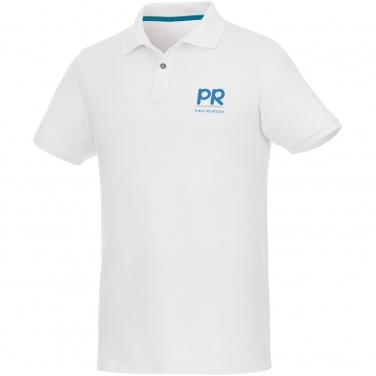 Logotrade mainoslahjat ja liikelahjat tuotekuva: Beryl short sleeve men's organic recycled polo