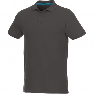 Logo trade mainoslahja ja liikelahja tuotekuva: Beryl short sleeve men's organic recycled polo