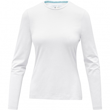 Logotrade mainoslahja tuotekuva: Ponoka long sleeve women's organic t-shirt