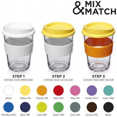 Logo trade mainostuote kuva: Americano® Cortado 300 ml-muki oterenkaalla