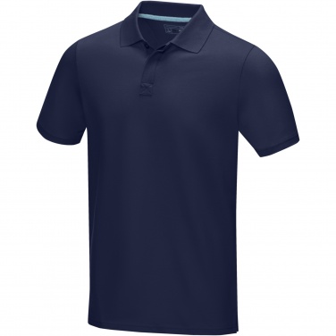 Logotrade mainoslahja tuotekuva: Graphite short sleeve men’s organic polo