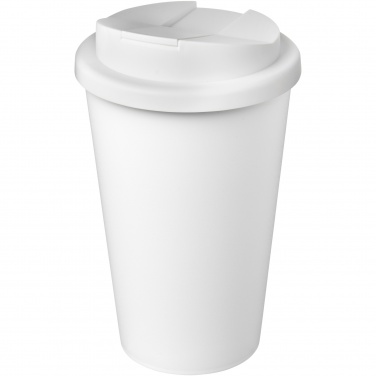Logotrade mainoslahja ja liikelahja kuva: Americano® Eco 350 ml kierrätysmuki läikkymättömällä kannella