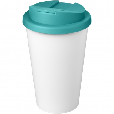 Logo trade liikelahjat tuotekuva: Americano® Eco 350 ml kierrätysmuki läikkymättömällä kannella
