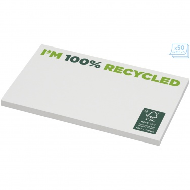 Logo trade mainoslahja kuva: Sticky-Mate® kierrätetyt tarralaput 127 x 75 mm