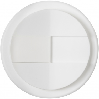 Logo trade liikelahjat mainoslahjat kuva: Americano® Espresso Eco 250 ml kahvimuki kierrätetystä materiaalista. Läikkymätön kansi.