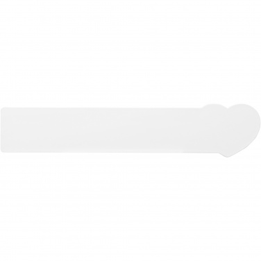 Logotrade liikelahjat kuva: Tait 15 cm Sydämenmuotoinen kierrätysmuovinen viivain