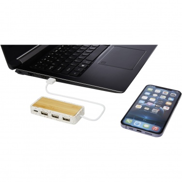 Logotrade liikelahjat mainoslahjat tuotekuva: Terrazzo USB 2.0 -hubi