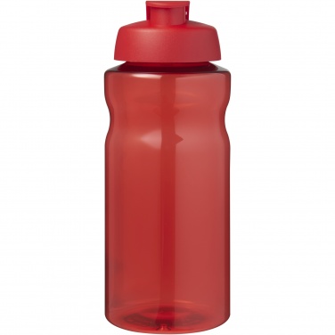 Logotrade mainostuote tuotekuva: H2O Active® Eco Big Base 1 litran urheilujuomapullo flip lid -kannella