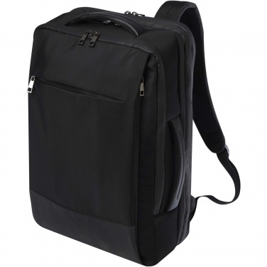 Logo trade mainoslahja ja liikelahja tuotekuva: Expedition Pro 17 tuuman GRS-kierrätetystä materiaalista valmistettu laajennettava reppu kannettavalle, 35 l