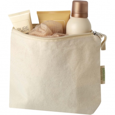 Logotrade mainoslahja ja liikelahja kuva: Orissa 180 g/m² organic toiletry bag 1L