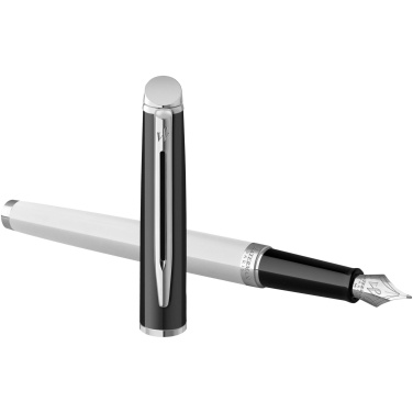 Logo trade mainoslahjat tuotekuva: Waterman Hemisphere värit peittävä mustekynä Palladium pinnoitteella.