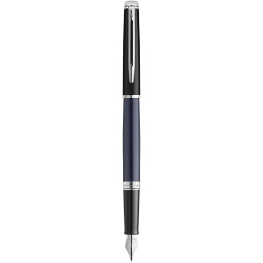 Logo trade mainoslahjat tuotekuva: Waterman Hemisphere värit peittävä mustekynä Palladium pinnoitteella.