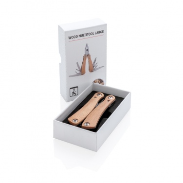 Logo trade liikelahjat tuotekuva: Puinen yleistyökalu