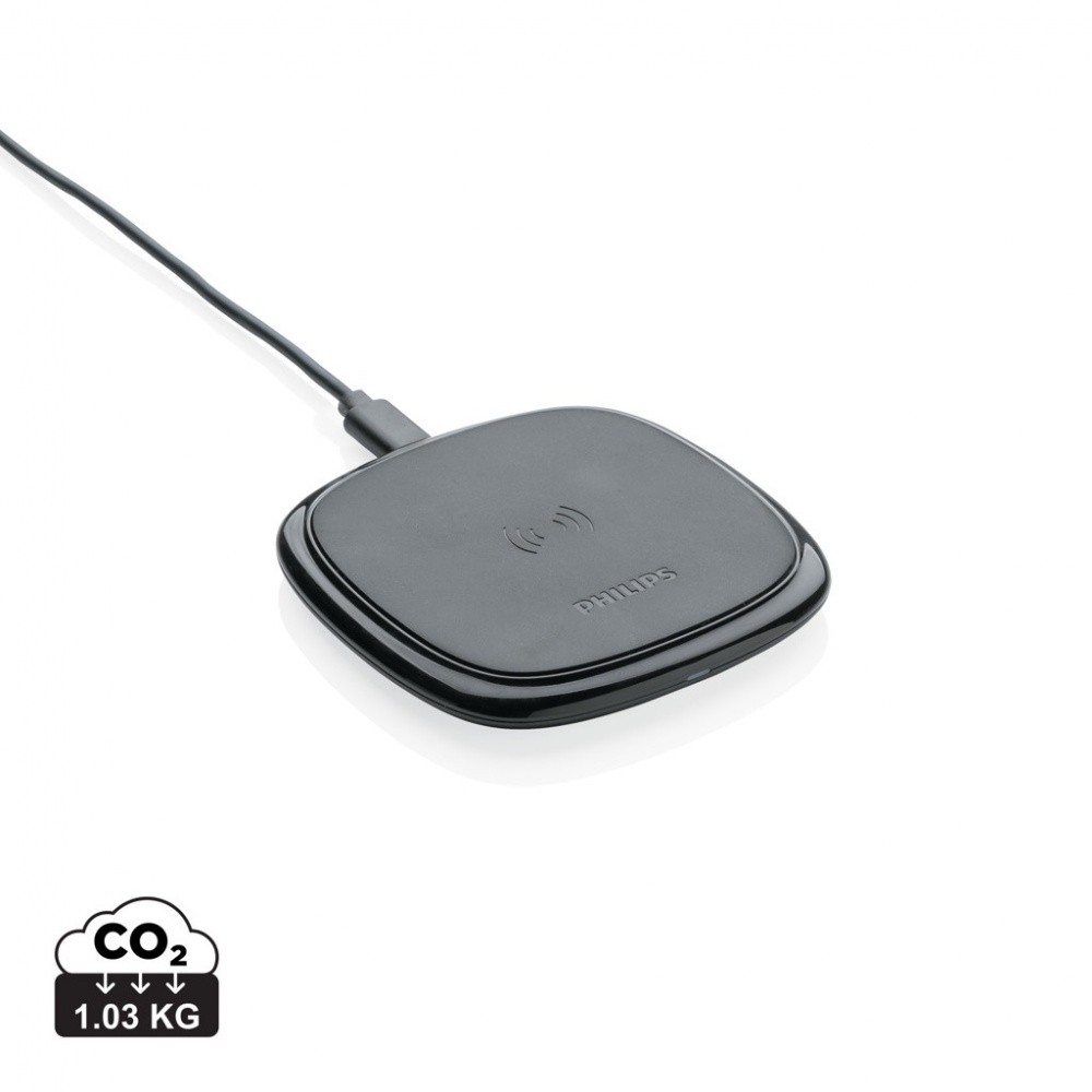 Logotrade mainoslahjat ja liikelahjat tuotekuva: Philips 10W langaton laturi Qi