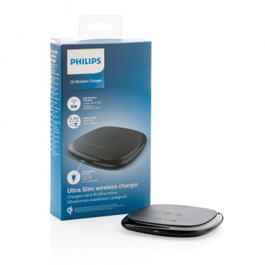 Logotrade liikelahjat mainoslahjat tuotekuva: Philips 10W langaton laturi Qi