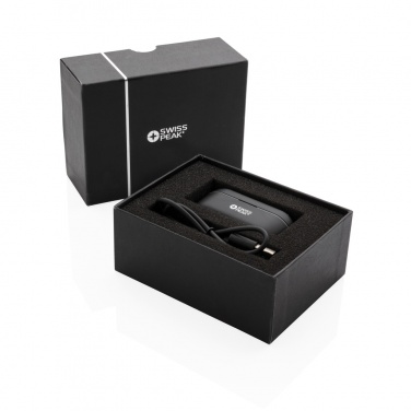 Logotrade mainoslahjat ja liikelahjat tuotekuva: Swiss Peak TWS -nappikuulokkeet