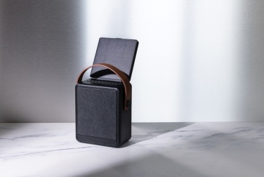 Logo trade mainoslahja kuva: Skywave aurinkovoimakaiutin 12W RCS kierrätetystä muovista