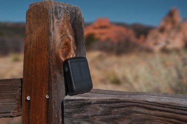 Logotrade mainostuote tuotekuva: Skywave aurinkovoimakuulokkeet RCS kierrätetystä muovista