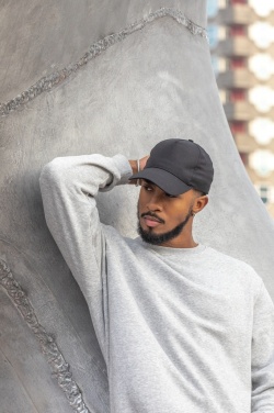 Logo trade mainoslahja ja liikelahja tuotekuva: Impact 5-paneelinen lippalakki kierrätetystä puuvillasta