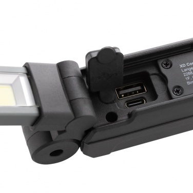Logotrade mainostuotet kuva: Gear X USB uudelleenladattava työvalo RCS muovista
