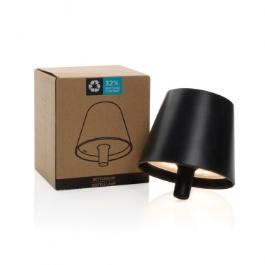 Logo trade mainoslahja ja liikelahja tuotekuva: BottleGlow RCS kierrätysmuovinen pullolamppu