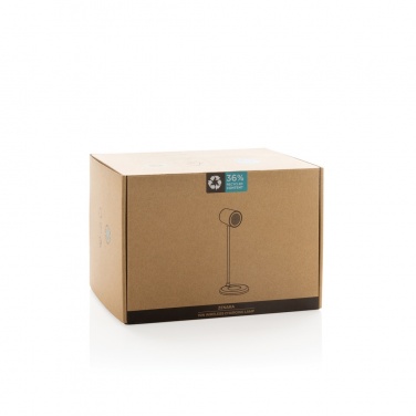 Logotrade mainoslahjat ja liikelahjat tuotekuva: Zenara RCS 15W langaton pöytälamppu kierrätysmuovia/korkkia