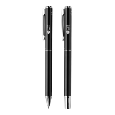 Logotrade mainostuote tuotekuva: Swiss Peak Cedar kynäsetti RCS-sertifioidusta alumiinista