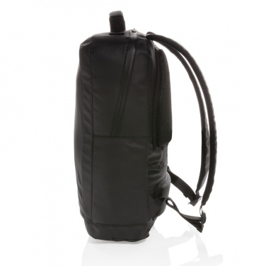 Logotrade mainoslahjat kuva: Musta PVC-vapaa 15,6"" Fashion-laptopreppu