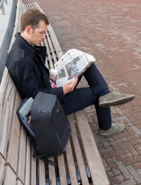 Logotrade mainostuote tuotekuva: Swiss Peak AWARE™ 15.6" varkaudenesto tietokonereppu