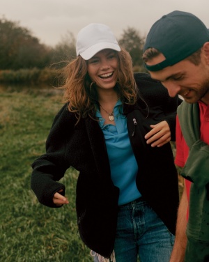 Logo trade liikelahja mainoslahja tuotekuva: Iqoniq Diran teddyfleecetakki kierrätetystä polyesteristä