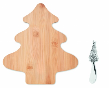 Logo trade liikelahja kuva: Bambu juustolautanen Essen