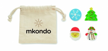 Logo trade liikelahjat mainoslahjat kuva: Pyyhekumisetti