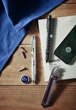 Logotrade liikelahjat kuva: Vesivaakakynä ja viivoitin