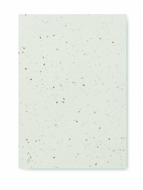 Logo trade mainoslahjat tuotekuva: Muistikirja A5 siemenpaperia