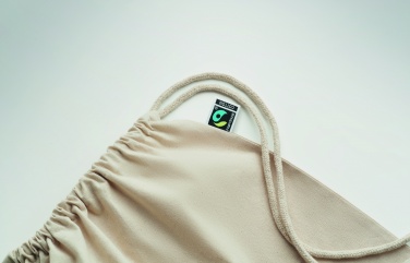 Logo trade mainoslahja kuva: Reilun kaupan narureppu