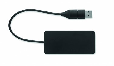 Logo trade liikelahja kuva: 3 portin USB-keskitin