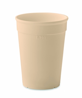 Logo trade liikelahja kuva: Kierrätetty PP-muki, 250 ml