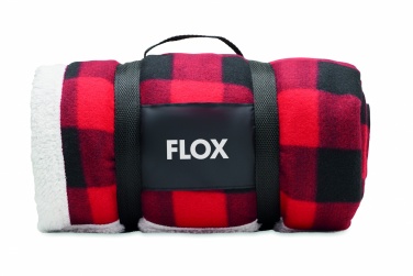 Logotrade liikelahjat kuva: RPET sherpa fleecepeitto