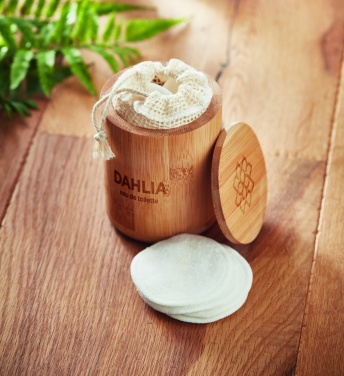 Logotrade mainoslahjat ja liikelahjat tuotekuva: Bambu vanulappu rasia