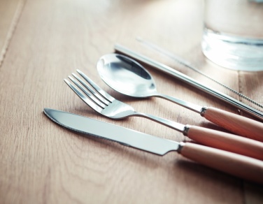 Logo trade mainoslahja kuva: Ruokailuväline setti