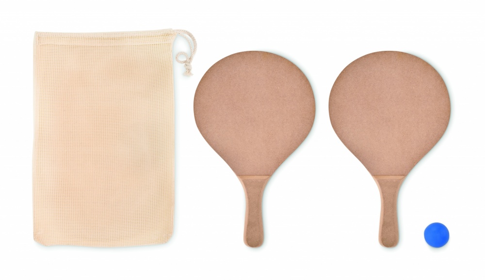 Logotrade mainoslahja tuotekuva: Rantatennissetti